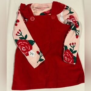 Baby Overall Dress Set